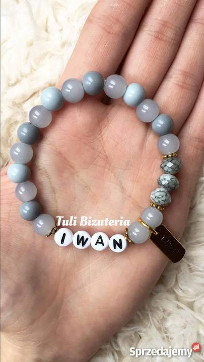 Bransoletka z imieniem imionami inicjałami Wrocław