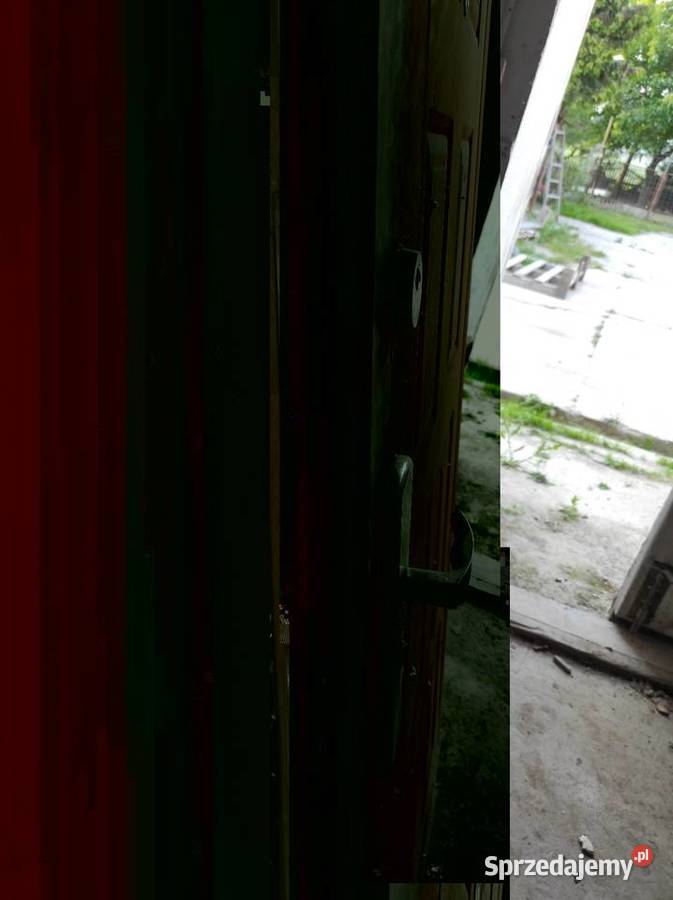 Drzwi zewnętrzne z kompletem kluczy demontażu Dom i Ogród Płock