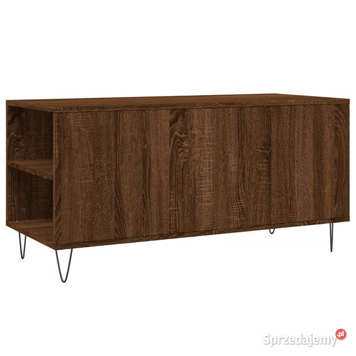 Stolik kawowy brązowy dąb 102x445x50 WM831003