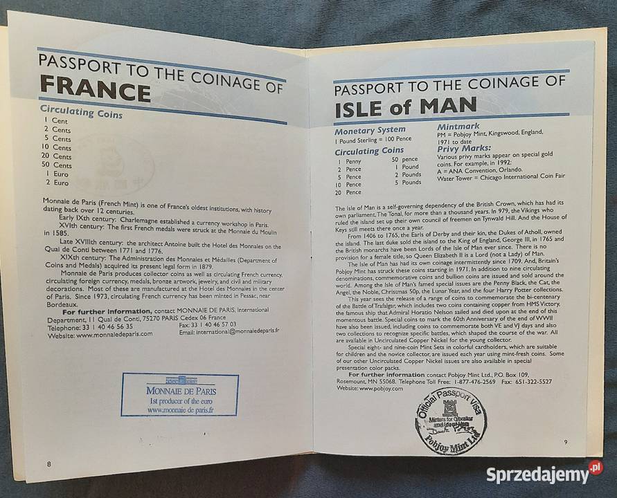 Zestaw Monet Świat I Gliwice sprzedam