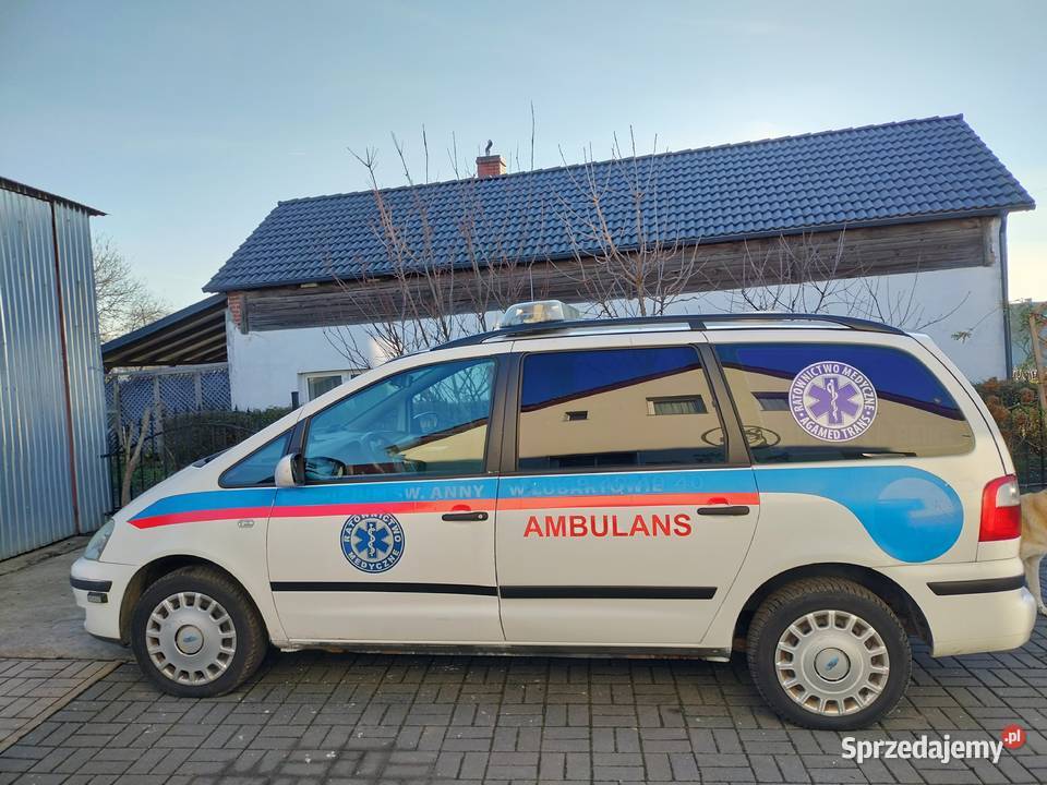 ambulans karetka wspomaganie kierownicy Drągowina