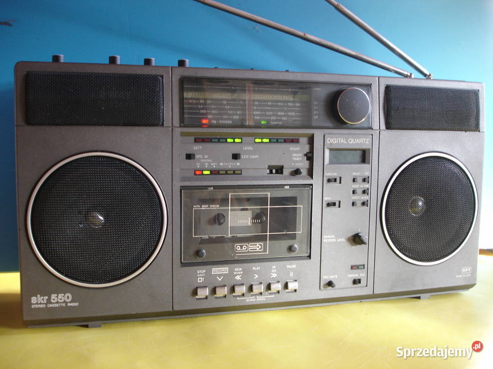 Radiomagnetofon RFT SKR 550 DDR Zielona Góra