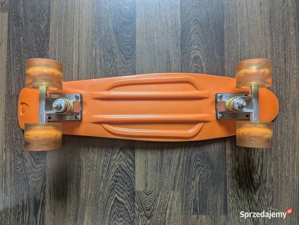 Deskorolka fiszka Skateboard pennyboard LED Warszawa