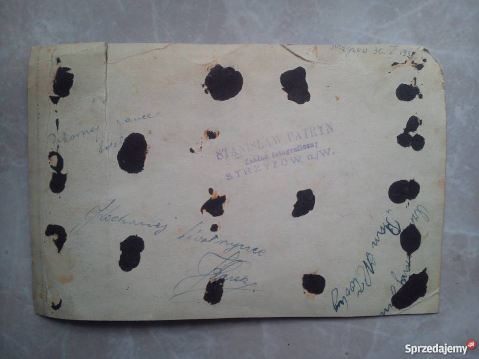 Przedwojenne zdjecie Ślub Strzyzow nW Jarosław