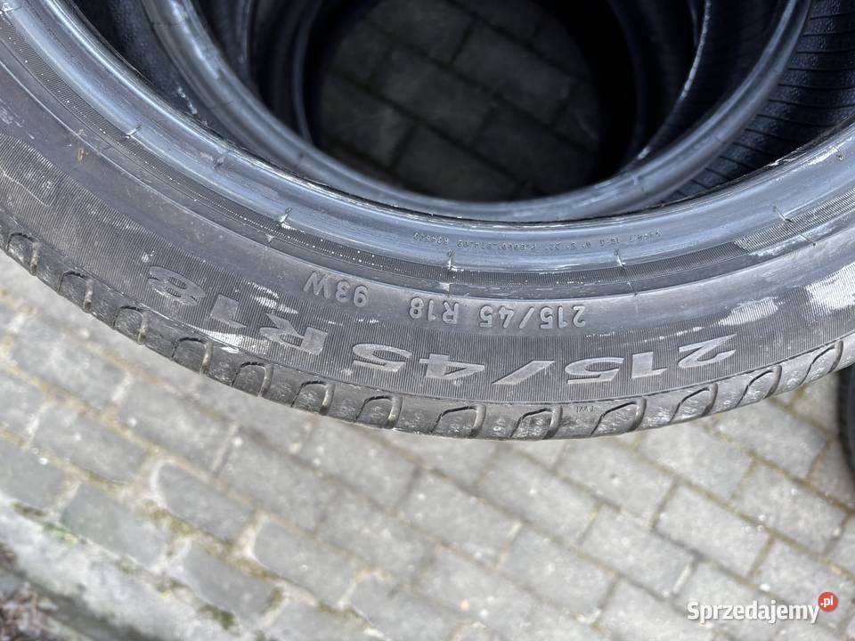 Opony 21545 R18 Toyo i Pirelli
