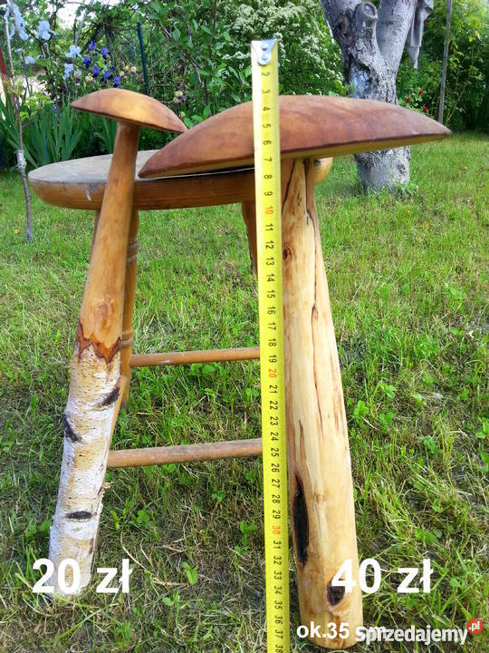 Rękodzieło drewniane grzyby Rybnik