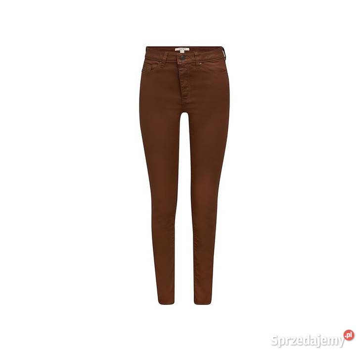 3432 XS ESPRIT 100EE1B317 Spodnie slim fit śląskie