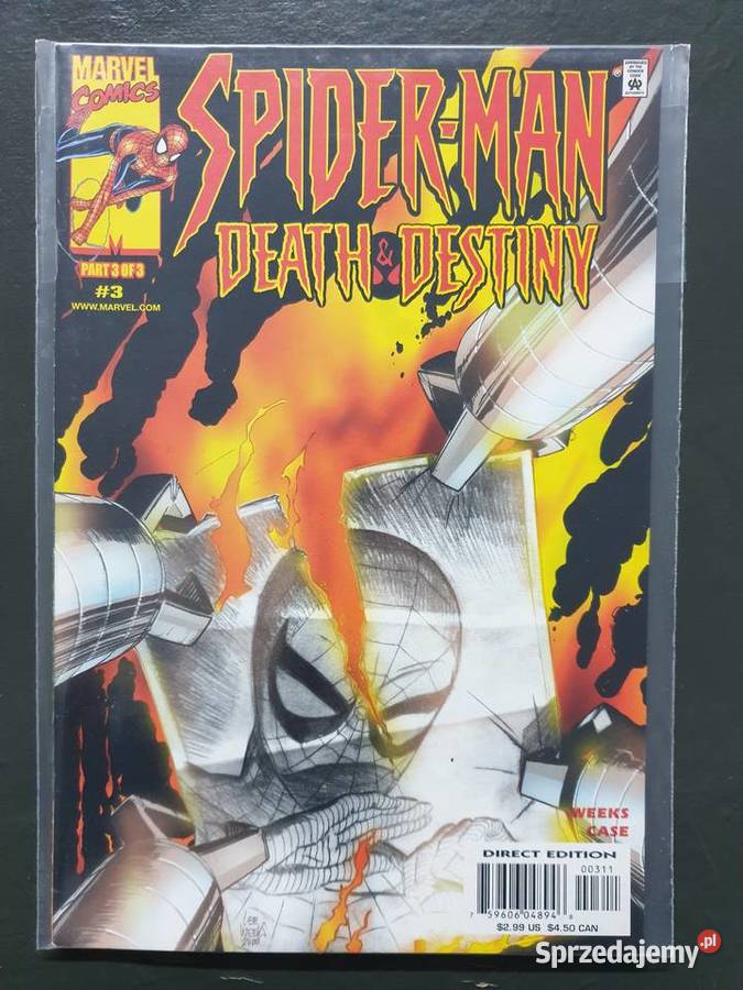 SpiderMan 3 oryginalne komiksy Marvel USA Gdynia