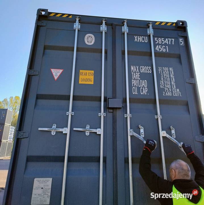 12m 40HC Kontener morski double door Nowy mazowieckie