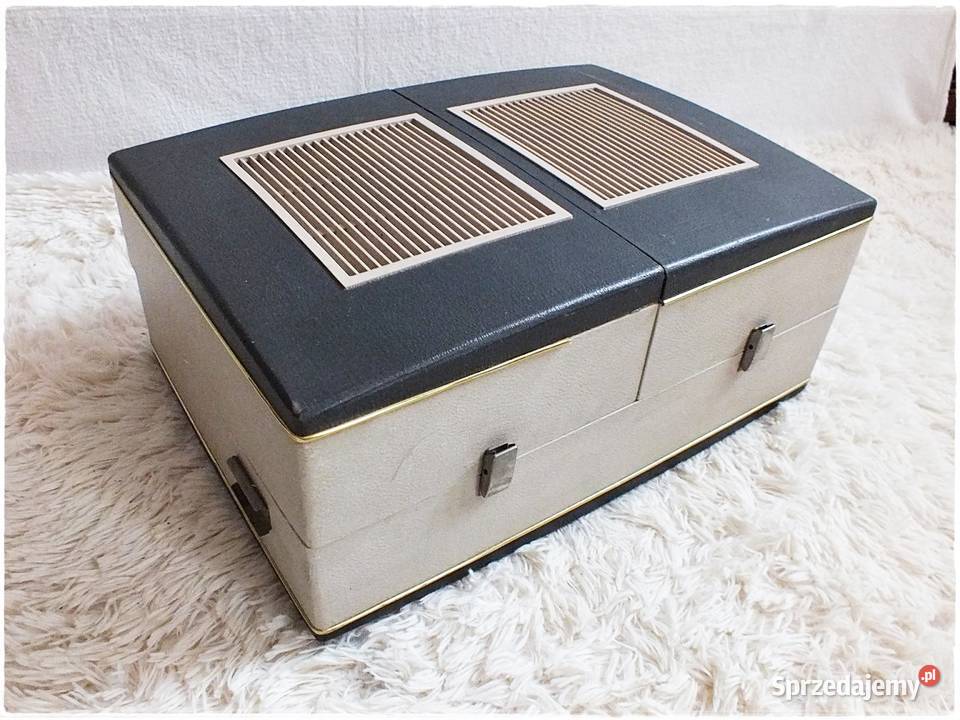 Stary gramofon Foletta De Luxe stereo z lubuskie Żary