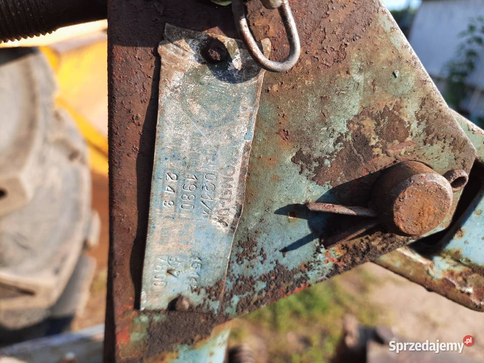 Duży pług 2 skibowy Unia Grudziądz małopolskie Bucze