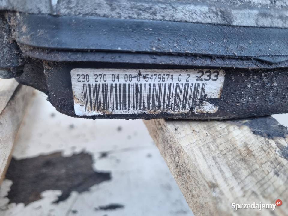 AUTOMATYCZNA SKRZYNIA BIEGÓW Mercedes SL350 SL osobowe Rudka