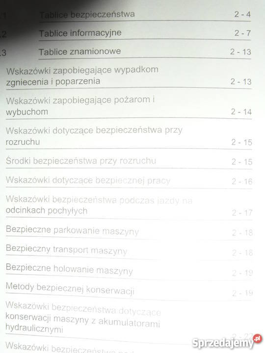 INSTRUKCJA OBSŁUGI DTR LIEBHERR L514 i inne Pozostałe zachodniopomorskie