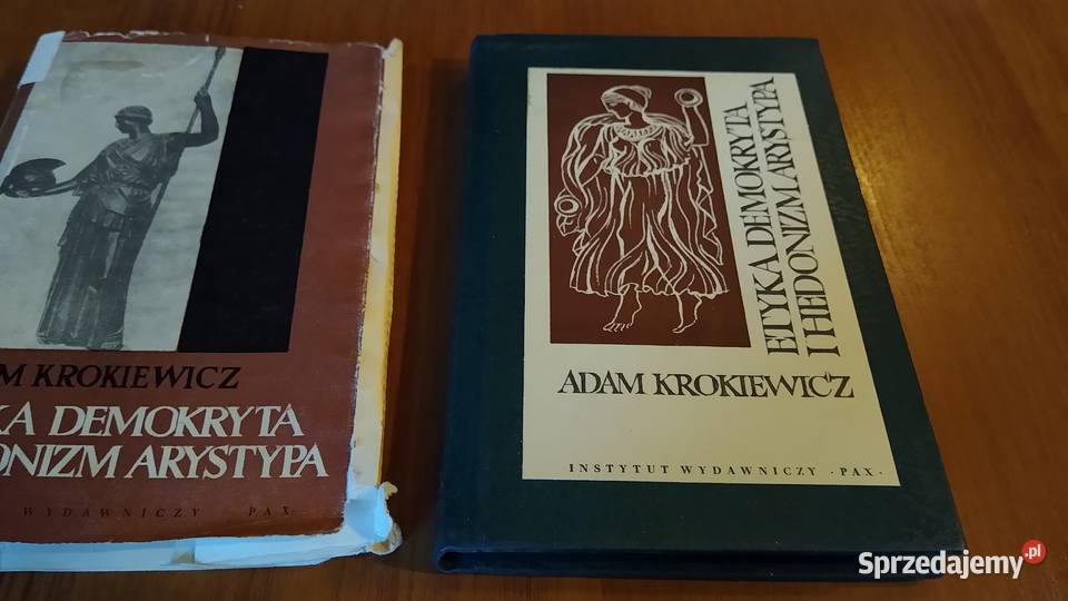 Etyka Demokryta i hedonizm Arystypa Adam Gdańsk