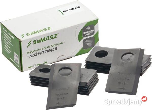 Zestaw noży kosiarki 100x49x4 mm 6 lewych i 6 małopolskie Kamionna