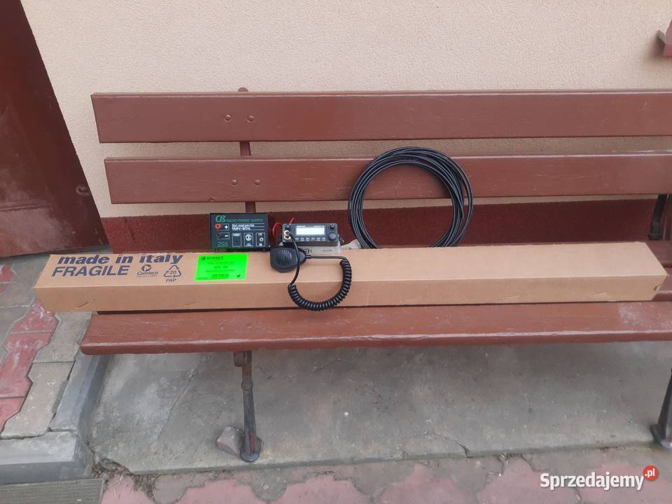 CB radio President Johnny zasilacz 138V stacja sprzedam