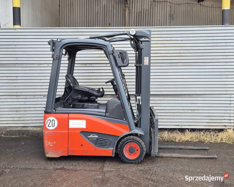 Linde E14 TRIPLEX 2019r 2000 mtg wózek widłowy Rybnik