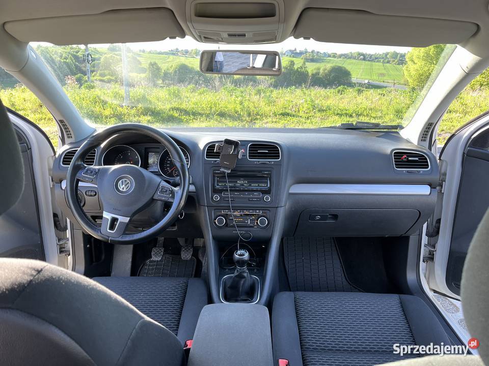 Volkswagen Golf VI biały Stan małopolskie Kraków