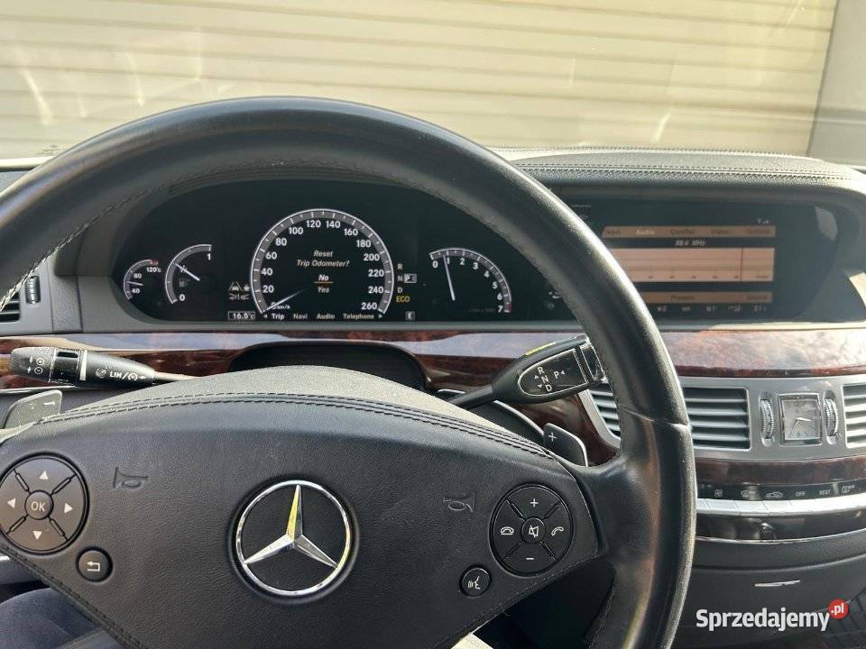 Mercedes S klasa model 221 35 benzyna 306 2011r 3498cm3 sprzedam