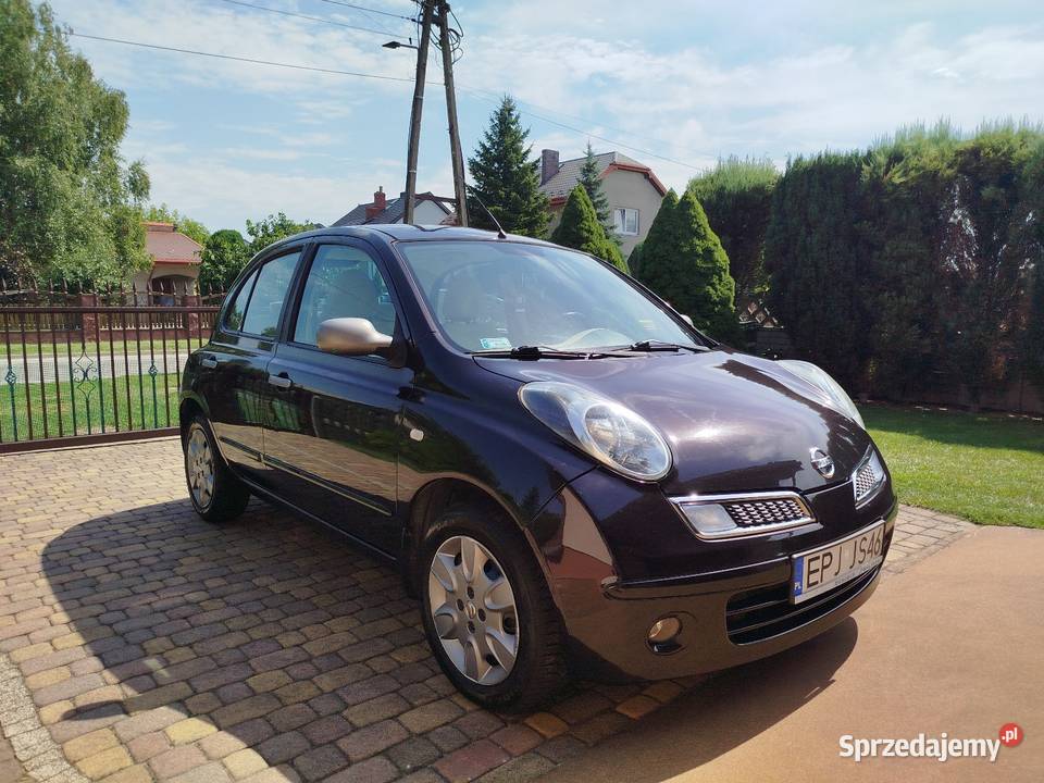 Nissan Micra K12 TH 25 2009 r dolnośląskie Wrocław