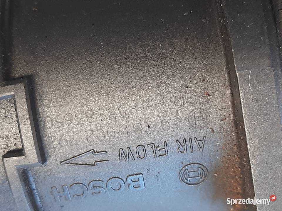 Fiat Alfa Romeo Opel przepływomierz 0281002792 łódzkie