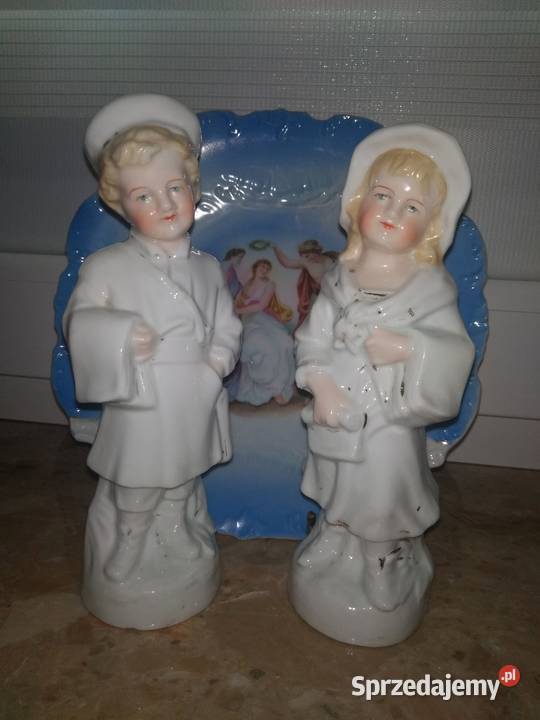 Para porcelanowych figurekSecesja mazowieckie Radom