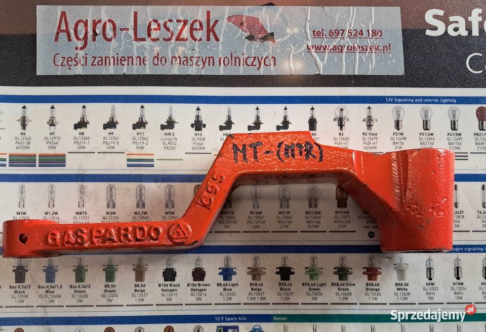 Ramię koła dociskowego Gaspardo G22505132R nieuszkodzony podlaskie Bielsk Podlaski sprzedam