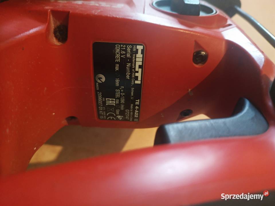 Sprzęt Hilti nie trzeba reklamować mazowieckie Warszawa sprzedam