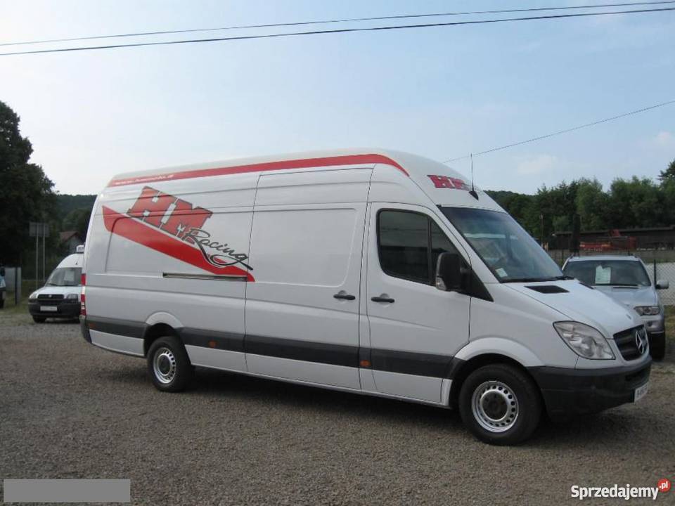 Do sprzedania Mercedes Sprinter bialy Samochody dostawcze Babice