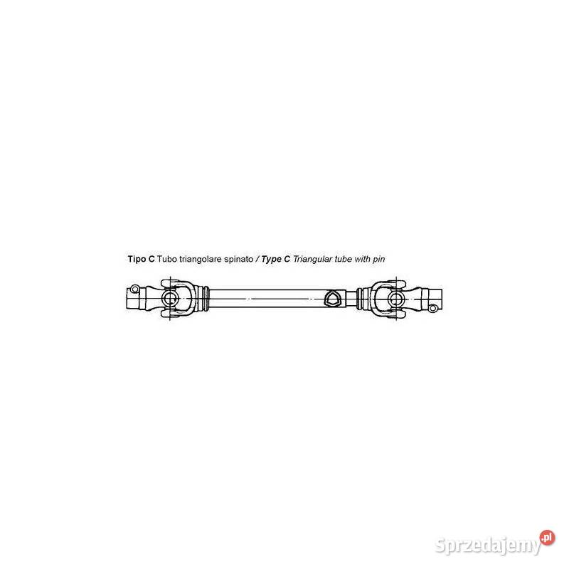 Wał uniwersalny L1000mm 460Nm 01721 77458 Sieradz
