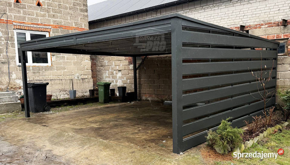 Carport wiata samochodowa 6x5 m dodatkowa