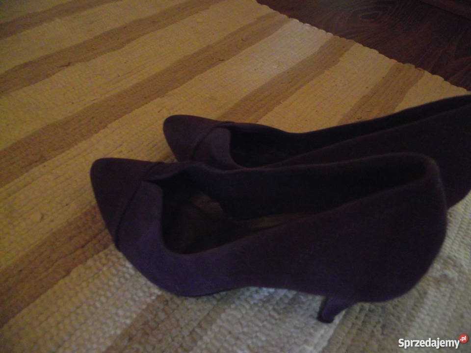 JENNIFER ZAMSZOWE SZPILKI W KOLORZE LAWENDY r 36 Piła