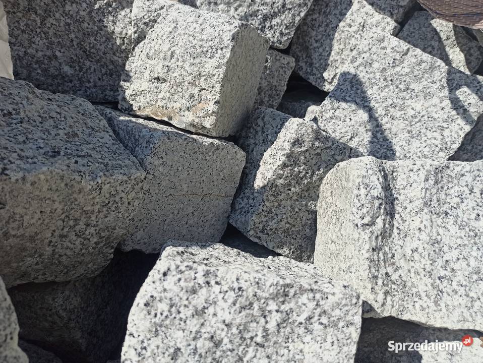 Kamień Murowy Szary 102040 opornik granitowy Oświęcim