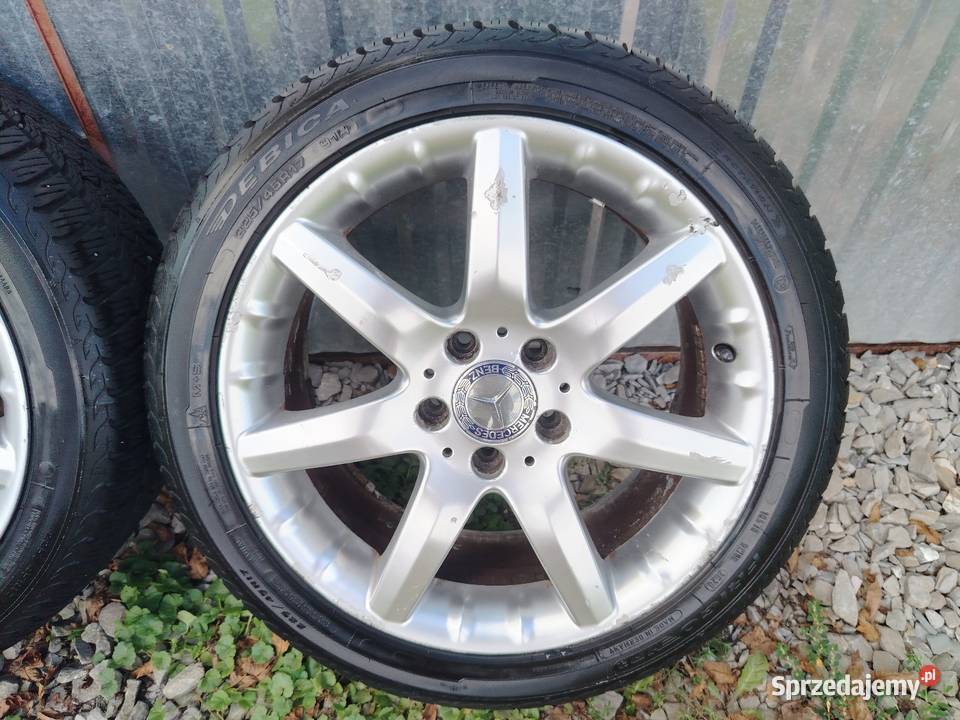 Alufelgi 5x112 nowe opony zimowe 22545R17 Kozłówek