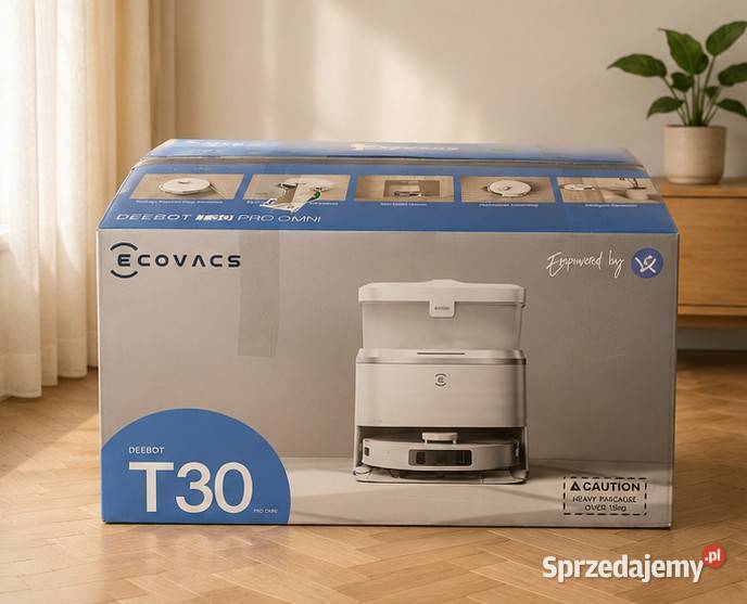 ECOVACS DEEBOT T30 PRO OMNI TruEdge 11000 Pa Baborów sprzedam