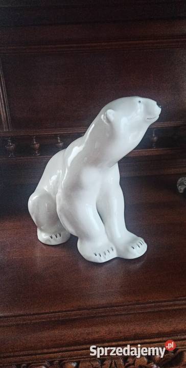 Figurka Niedźwiedź Syg Łomonosov Gdańsk