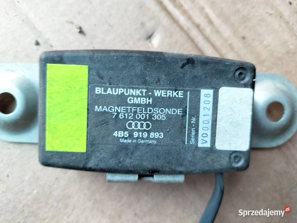 AUDI A6C5 4B5919893 WZMACNIACZ ANTENY RADIA Kamień-Kolonia