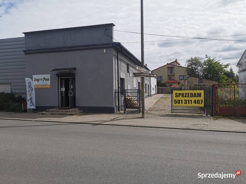Budynek komercyjny magazyn sklep sprzedaż Wyszogród