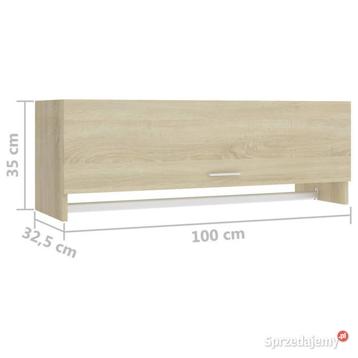 Szafka dąb sonoma 100x325x35 materiał mazowieckie Warszawa sprzedam
