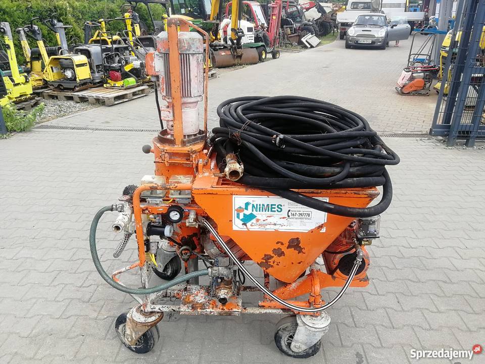 Agregat tynkarski PFT G4 G5 Nowy Sącz