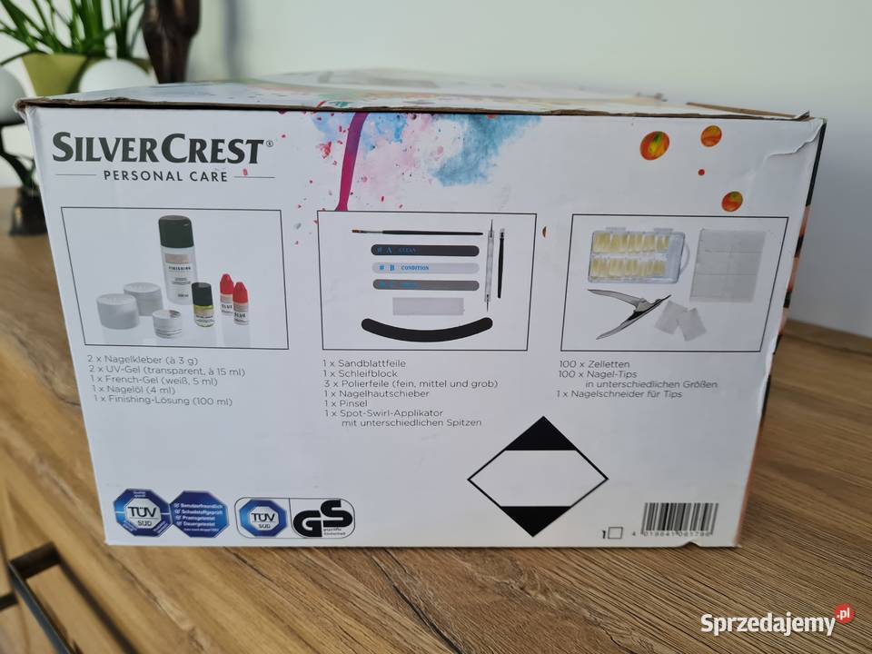 SILVERCREST Zestaw do stylizacji paznokci z Rudnik nad Sanem