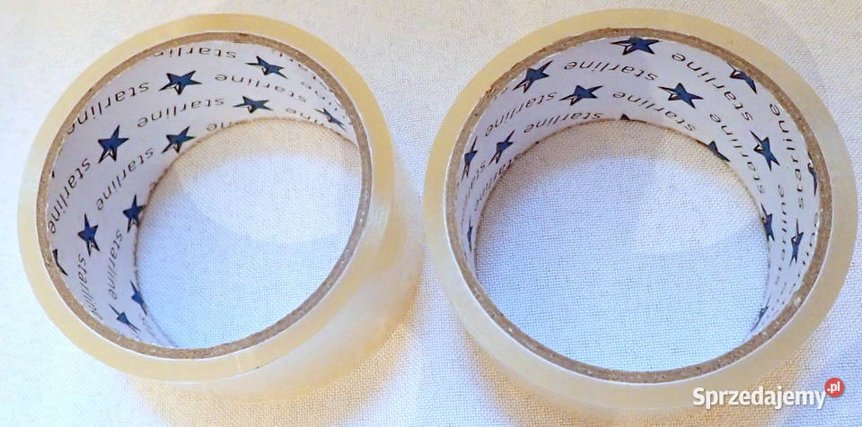 Taśma klejąca pakowa bezbarwna 40m Mocny Pozostałe Siewierz