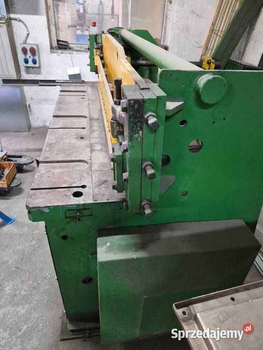 NOŻYCE DO BLACHY MECHANICZNA GILOTYNA Kłoczew