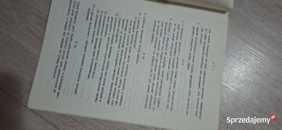 Statut SITK unikat PRL stan kolekcjonerski Łęczyca