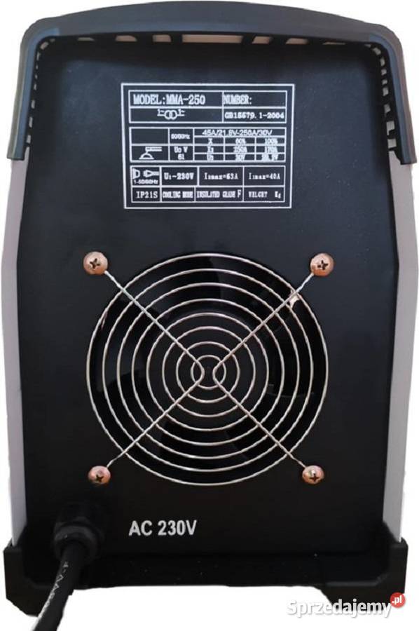 SPAWARKA TRANSFORMATOROWA BOXER MMA250 BX 2021 śląskie