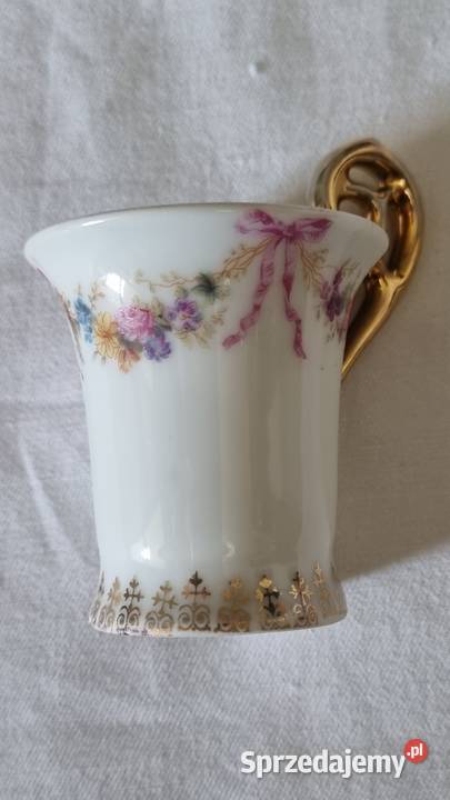 Stara porcelanowa filiżanka do mokki w stylu Porcelana i szkło Warszawa