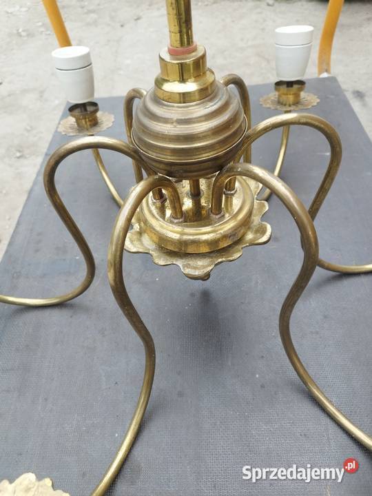 Lampa wisząca świecznik królewski Iżyk żyrandol Szczecin