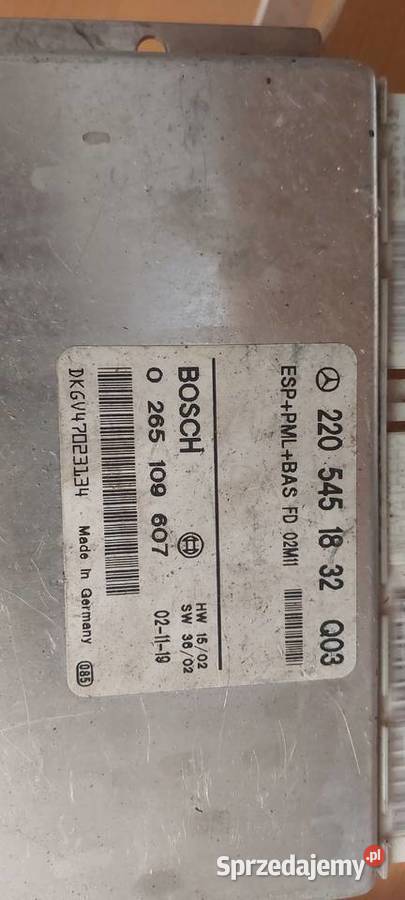 Moduł sterownik airmatic 2205453832 2205451832 zachodniopomorskie Szczecin