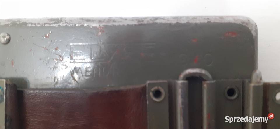 1940 r Szwajcarska Latarka Wojskowa Szkło Białystok