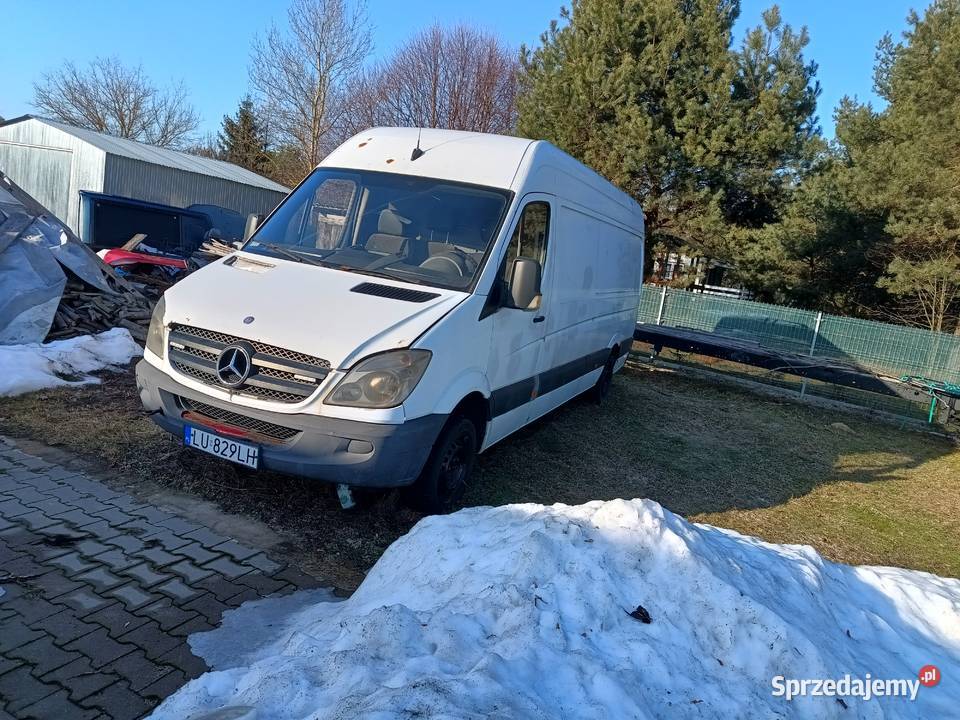 Mercedes sprinter blaszak kompletnya karoseria 228000km Wołoskowola